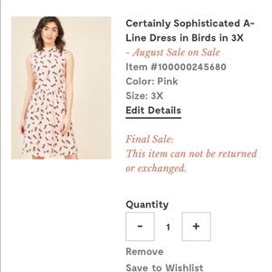 ModCloth Dress-3X